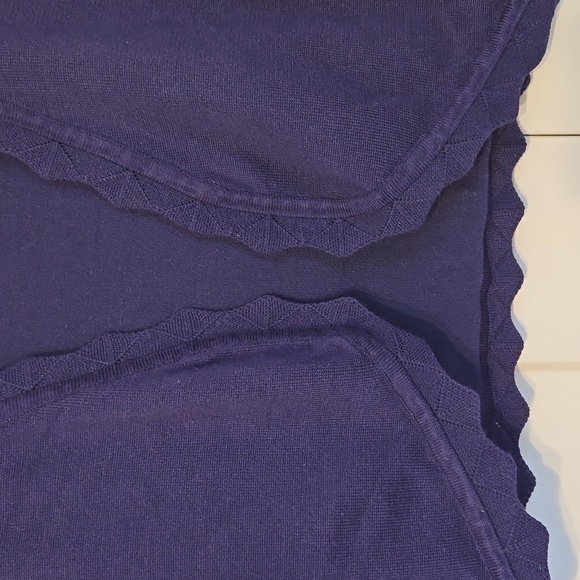 Kancy Kole 3/4 Sleeve Navy Shrug Size Small - Picture 2 of 5